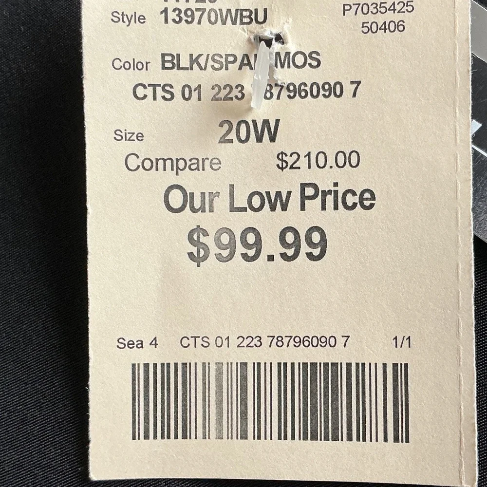 Gallery All Weather Trench Coat size 20W. - Picture 7 of 9